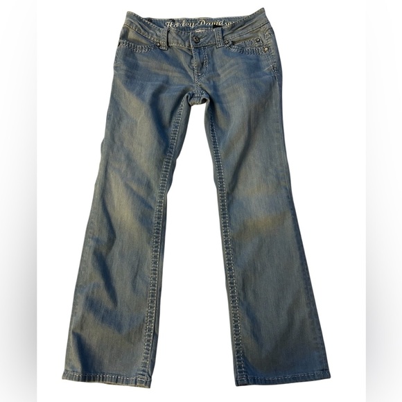 Harley-Davidson Women's Blue Jeans - Picture 1 of 14